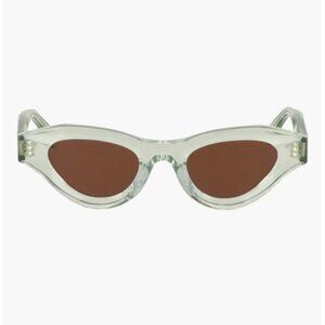 CULT GAIA X THIERRY LASRY Cat Eye Sunglasses Green/Teal